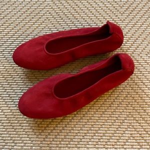 Arche Laius Ballerinas/flats. Color: Red Size: 36 (FR) 8 (US)